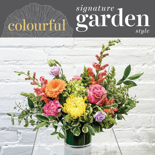 Garden Style, Colourful - Floral Arrangement (Modest)