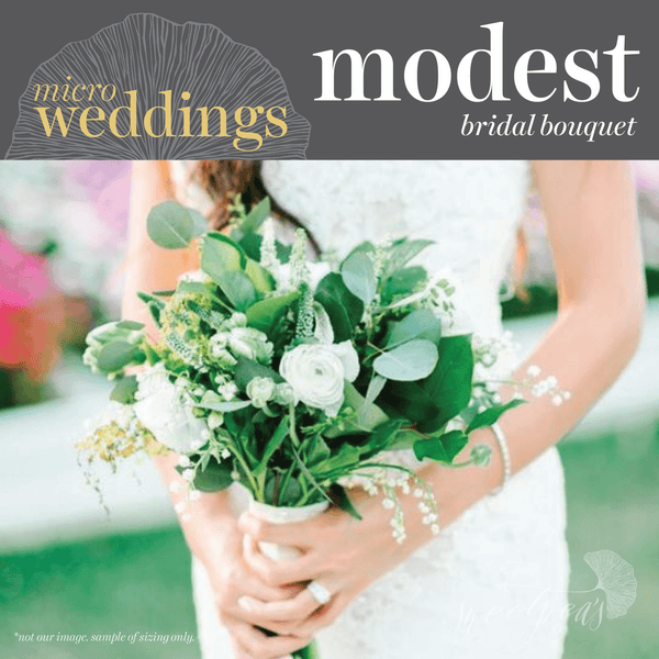 Micro-Weddings - Bridal Bouquet (Modest)
